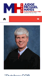 Mobile Screenshot of judgemichaelhayes.com